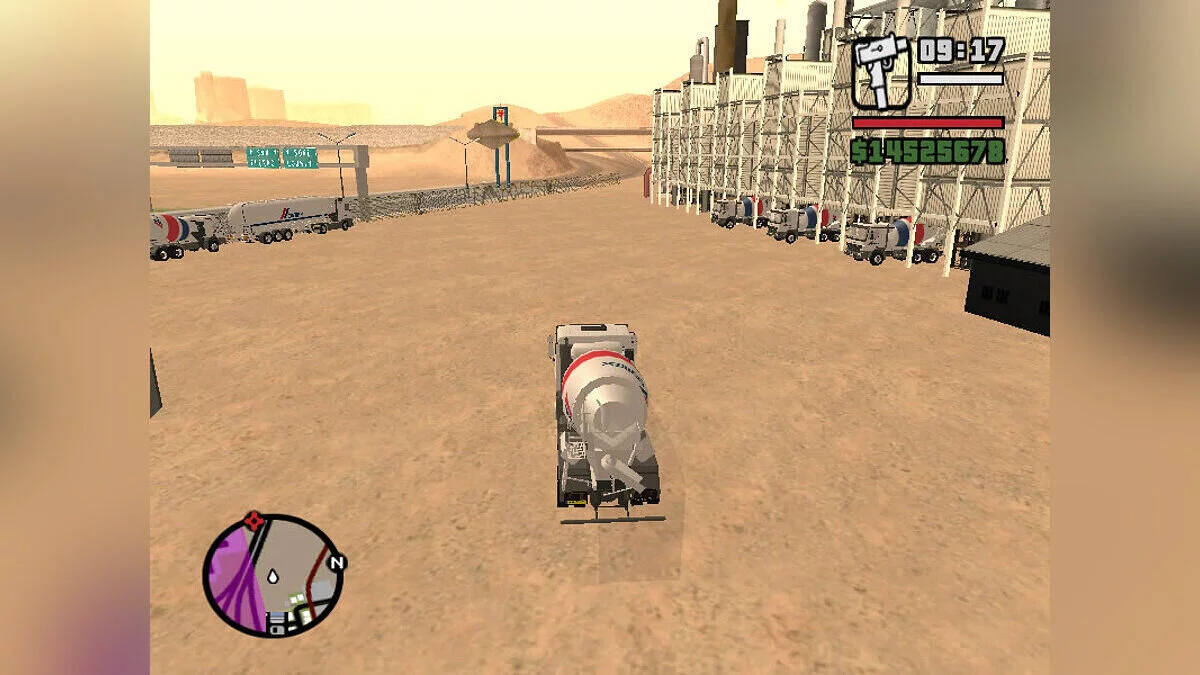 Цементный завод CEMEX / GTA San Andreas