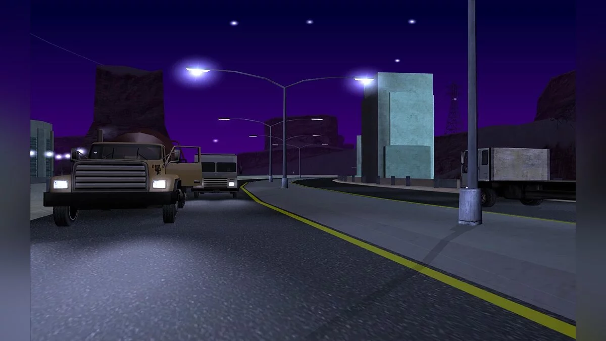 Новая дамба в пустыне / GTA San Andreas