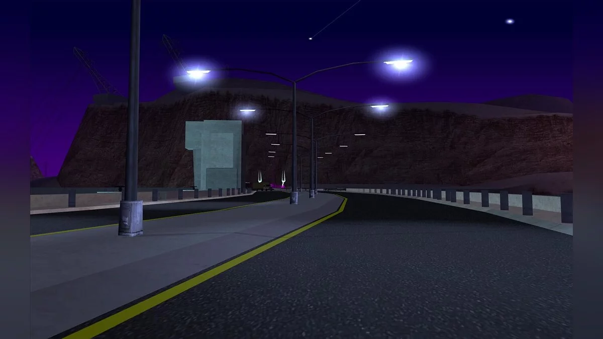 Новая дамба в пустыне / GTA San Andreas