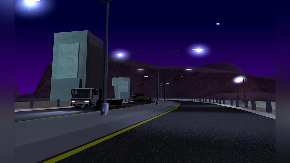 Новая дамба в пустыне / GTA San Andreas