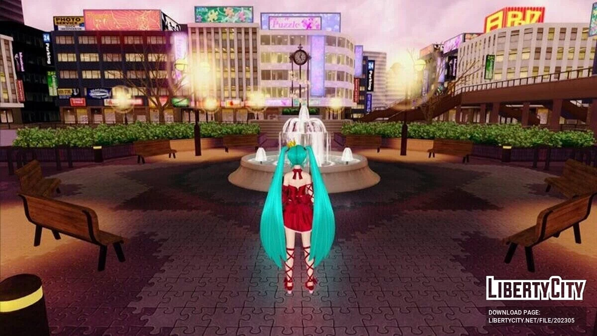 PDFT Puzzle Stage / GTA San Andreas