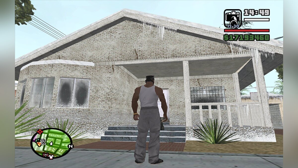 Скачать Winter Objects Pack (+SA-MP) для GTA San Andreas