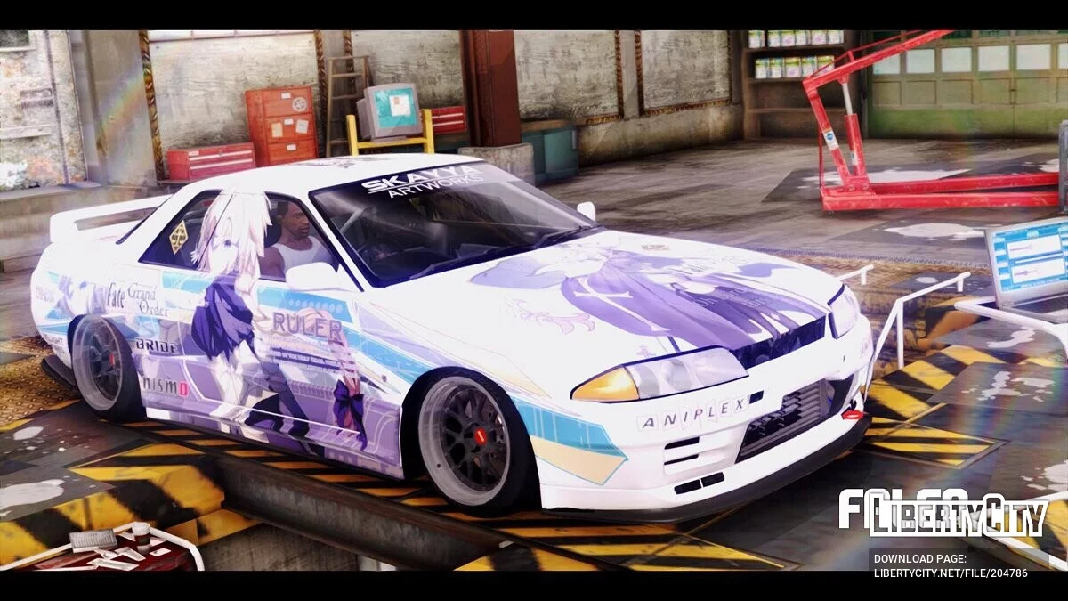Гараж из Need For Speed World / GTA San Andreas