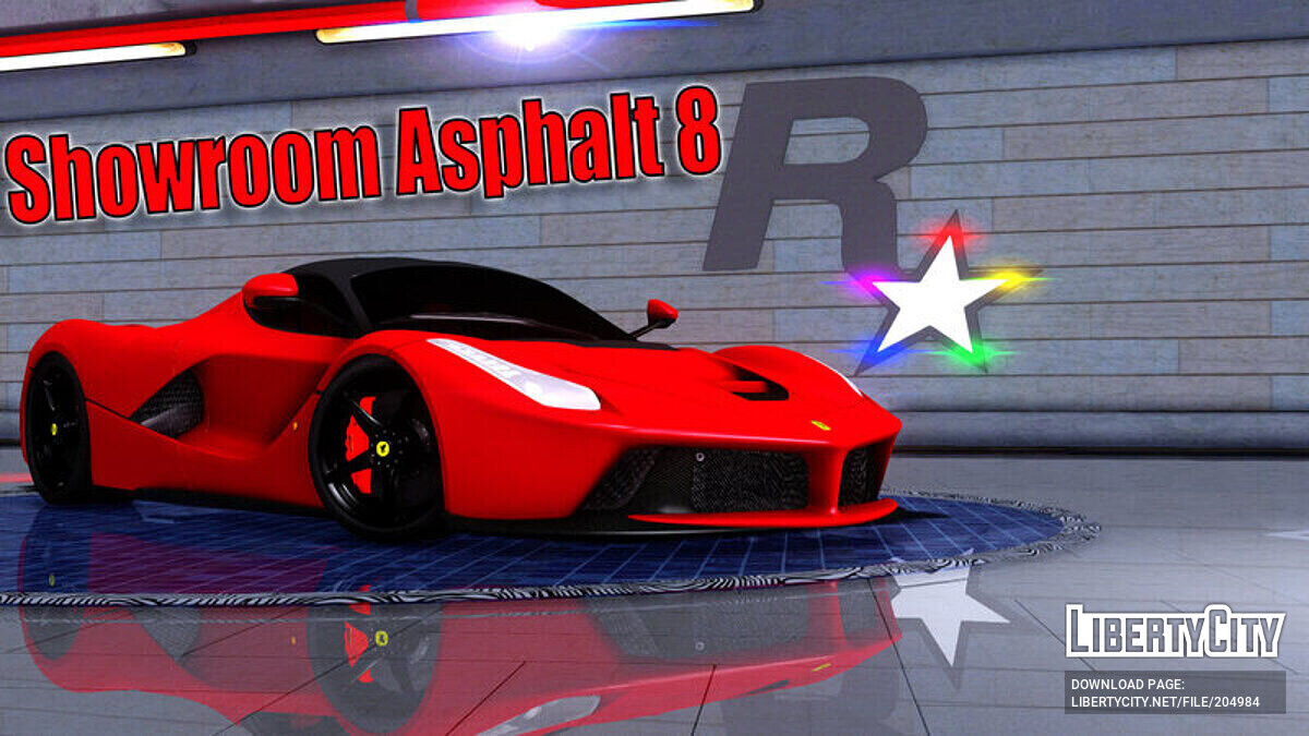 Скачать Выставочный зал из Asphalt 8 для GTA San Andreas