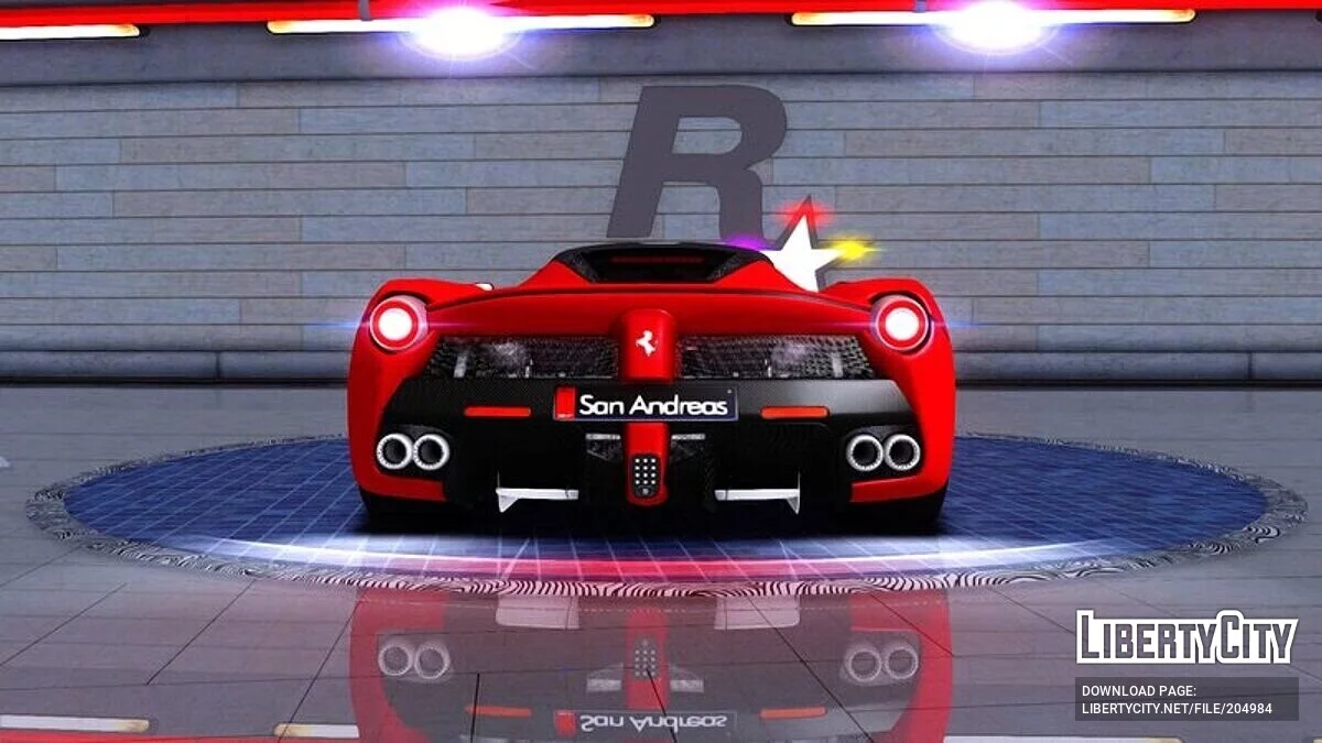 Выставочный зал из Asphalt 8 / GTA San Andreas