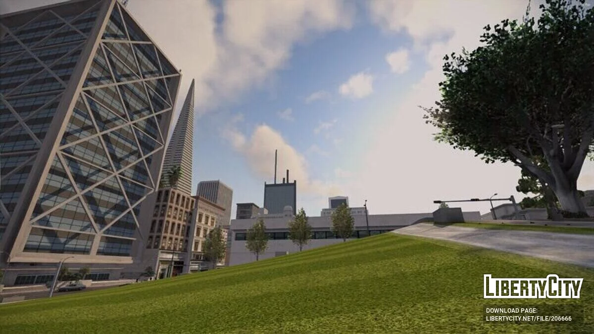 Множество новой растительности / GTA San Andreas