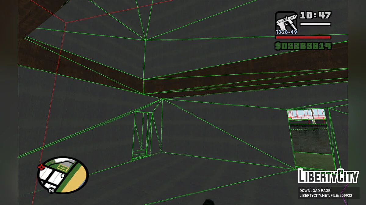 Дом из мультфильма Monster House / GTA San Andreas