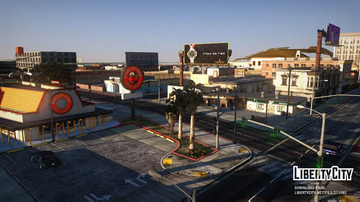 Idlewood Retexture (GTA 5 стиль) / GTA San Andreas