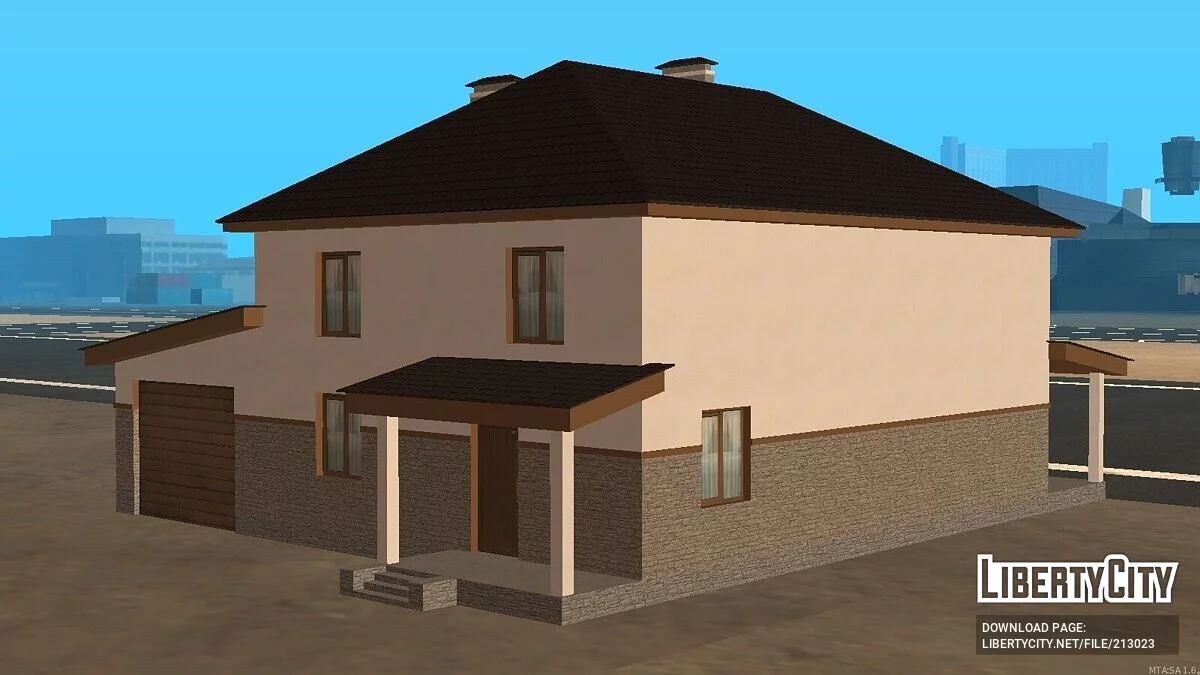 Дом с гаражом / GTA San Andreas