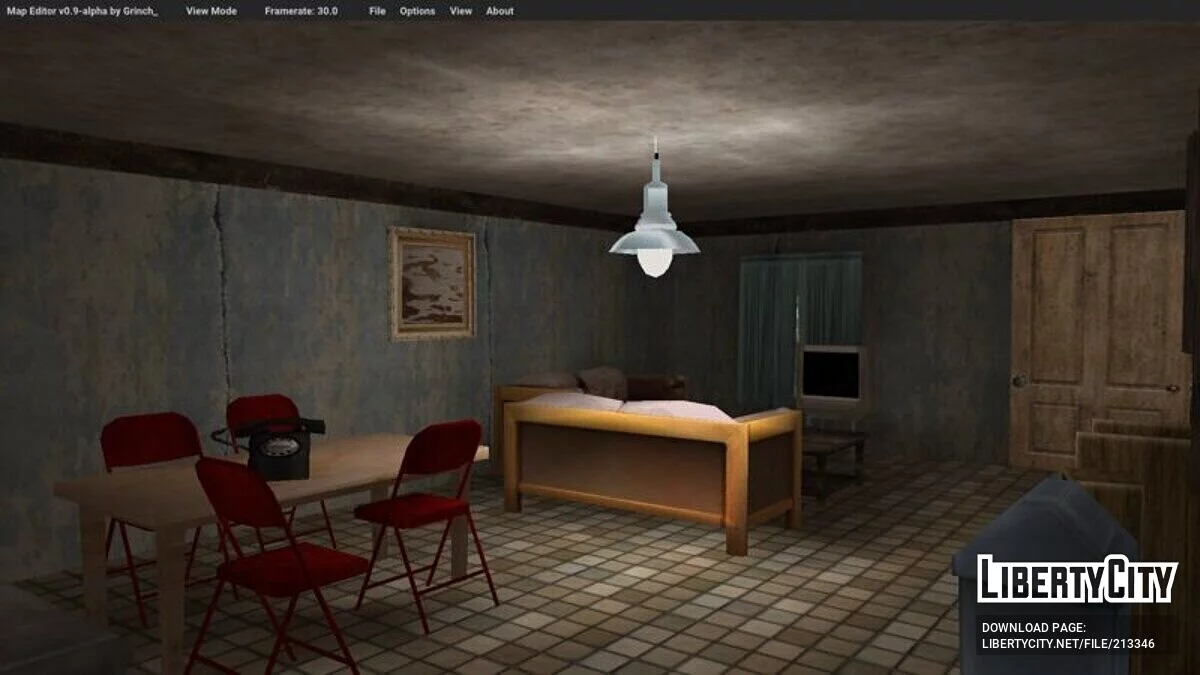 LS House Open Interior / GTA San Andreas