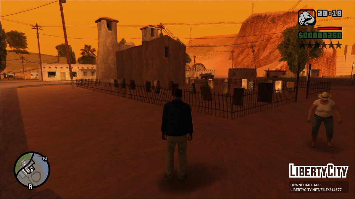 Восстановление кладбища в Лас-Барранкас / GTA San Andreas