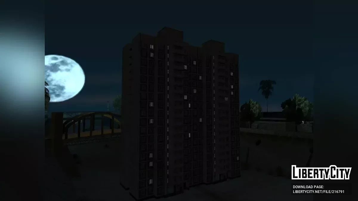 Многоэтажный дом серии КОПЭ-85 (Ретекстур) / GTA San Andreas