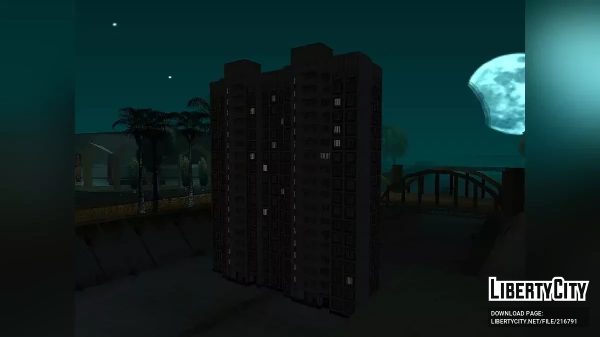 Многоэтажный дом серии КОПЭ-85 (Ретекстур) / GTA San Andreas