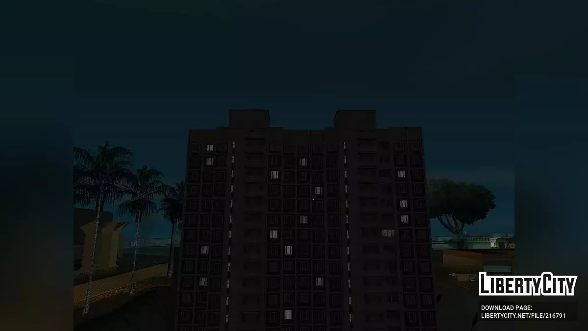 Многоэтажный дом серии КОПЭ-85 (Ретекстур) / GTA San Andreas