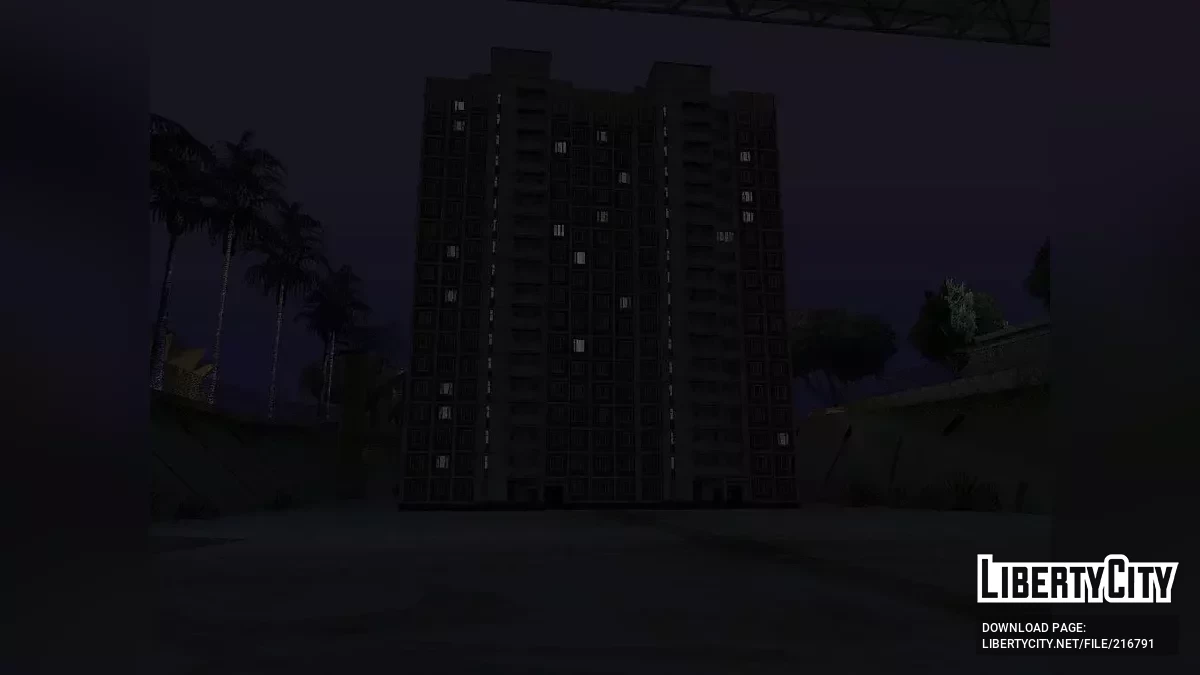Многоэтажный дом серии КОПЭ-85 (Ретекстур) / GTA San Andreas