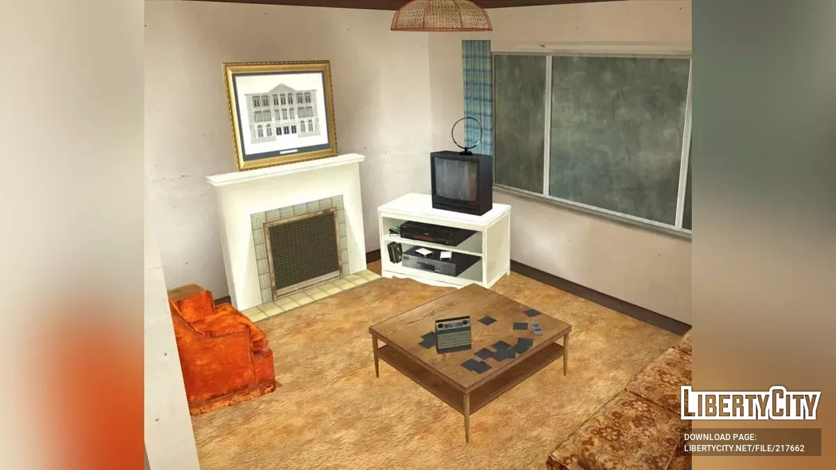 Апартаменты уборщика из GTA 5 / GTA San Andreas