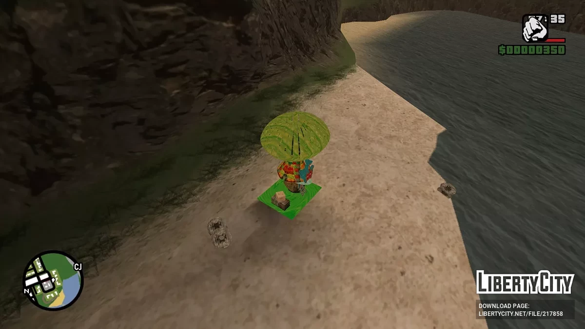 Дом пятачка из Винни Пуха / GTA San Andreas