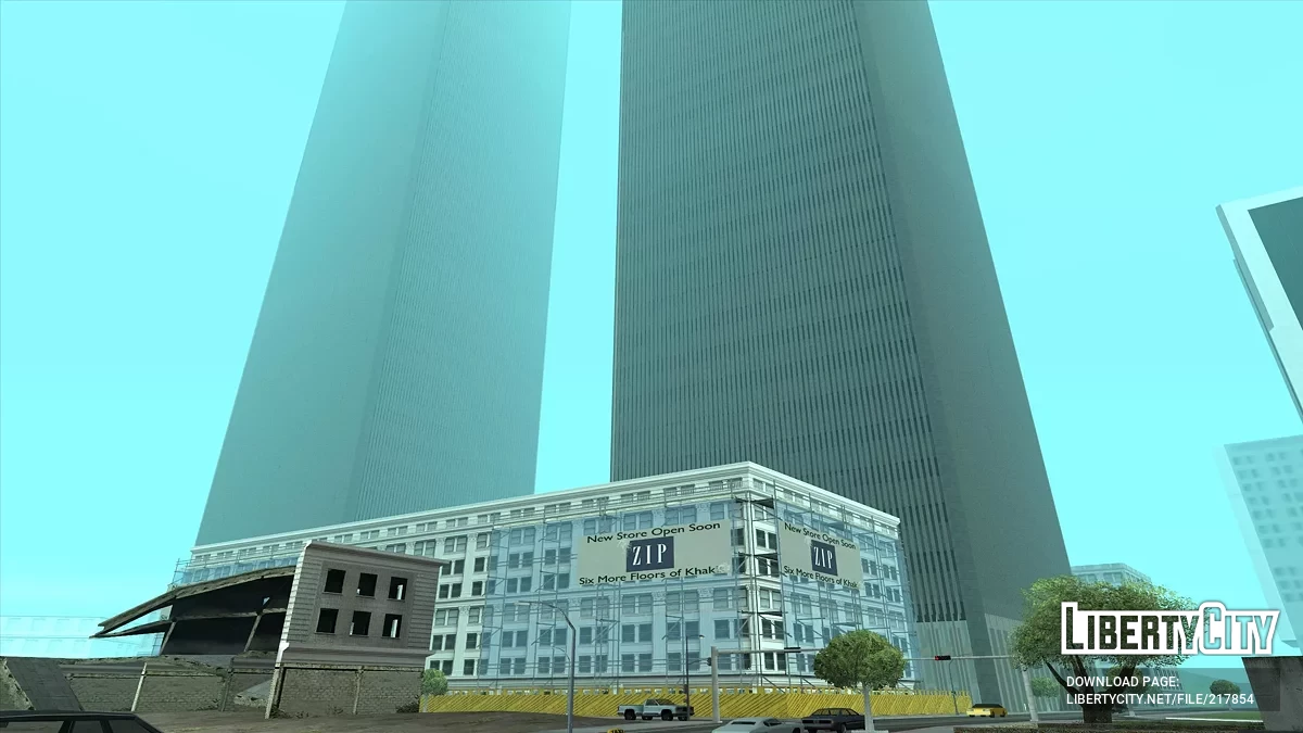 Два торговых центра в San Fierro / GTA San Andreas