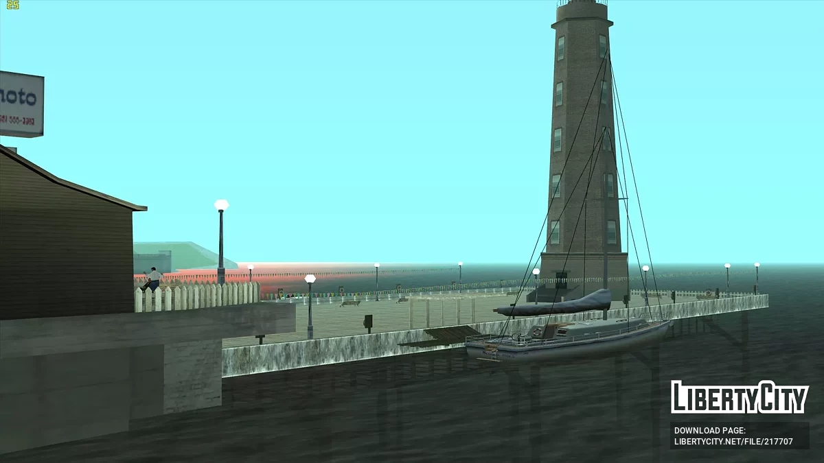 Морской вокзал  в San Fierro / GTA San Andreas