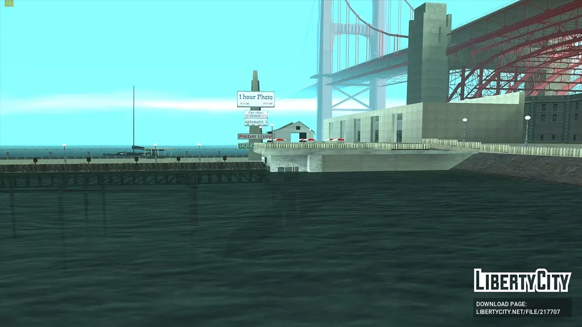 Морской вокзал  в San Fierro / GTA San Andreas