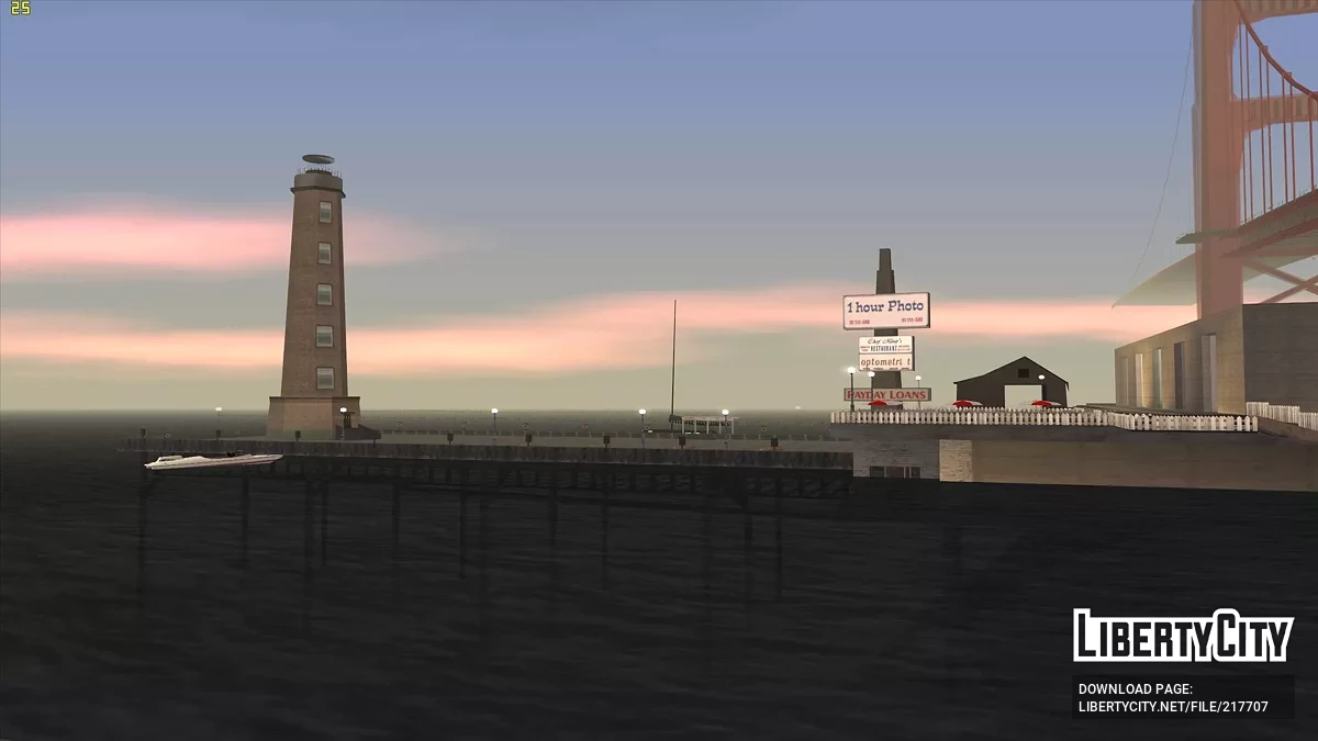 Морской вокзал  в San Fierro / GTA San Andreas