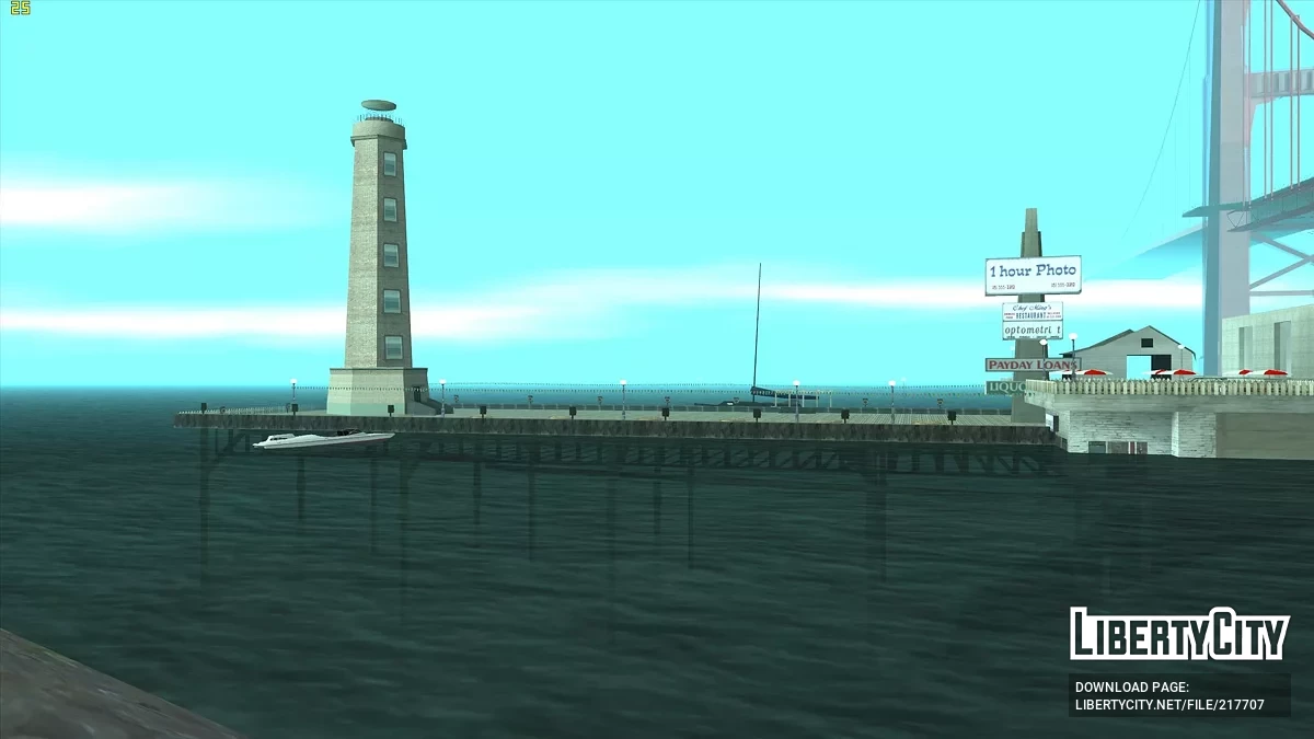 Морской вокзал  в San Fierro / GTA San Andreas
