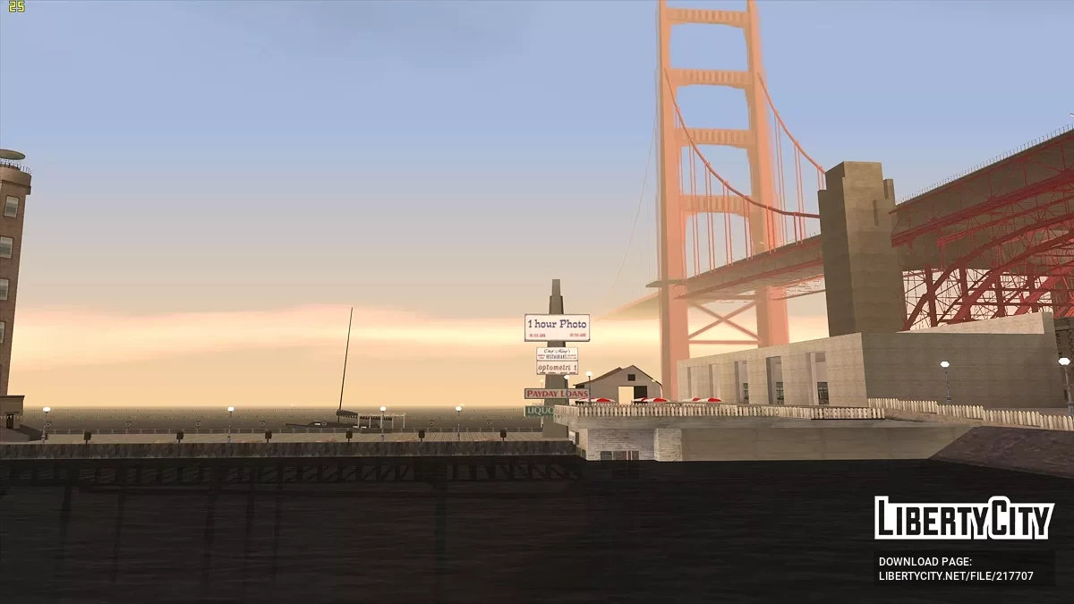Морской вокзал  в San Fierro / GTA San Andreas