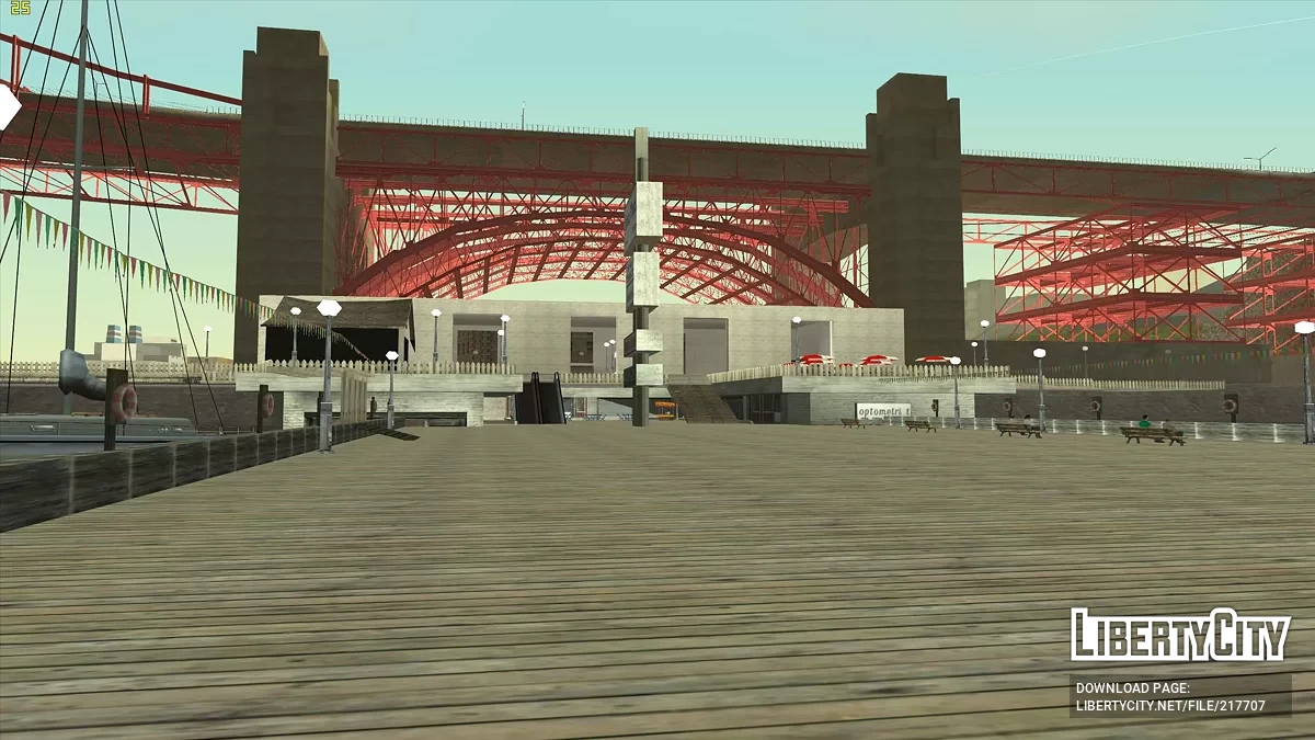 Морской вокзал  в San Fierro / GTA San Andreas
