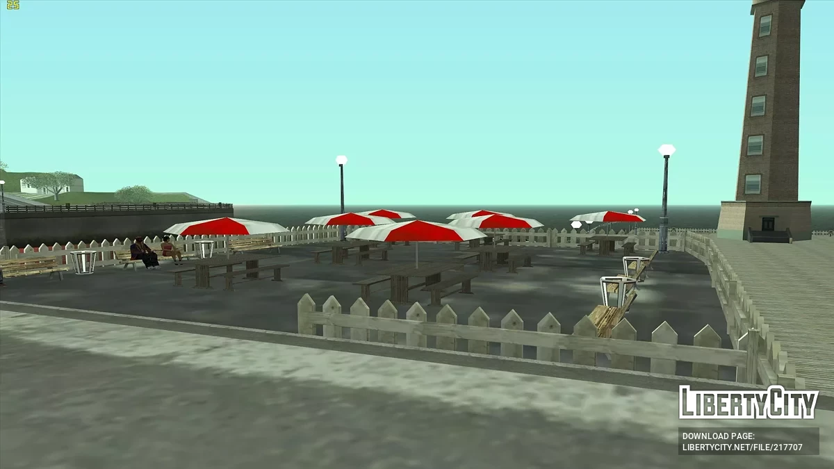 Морской вокзал  в San Fierro / GTA San Andreas