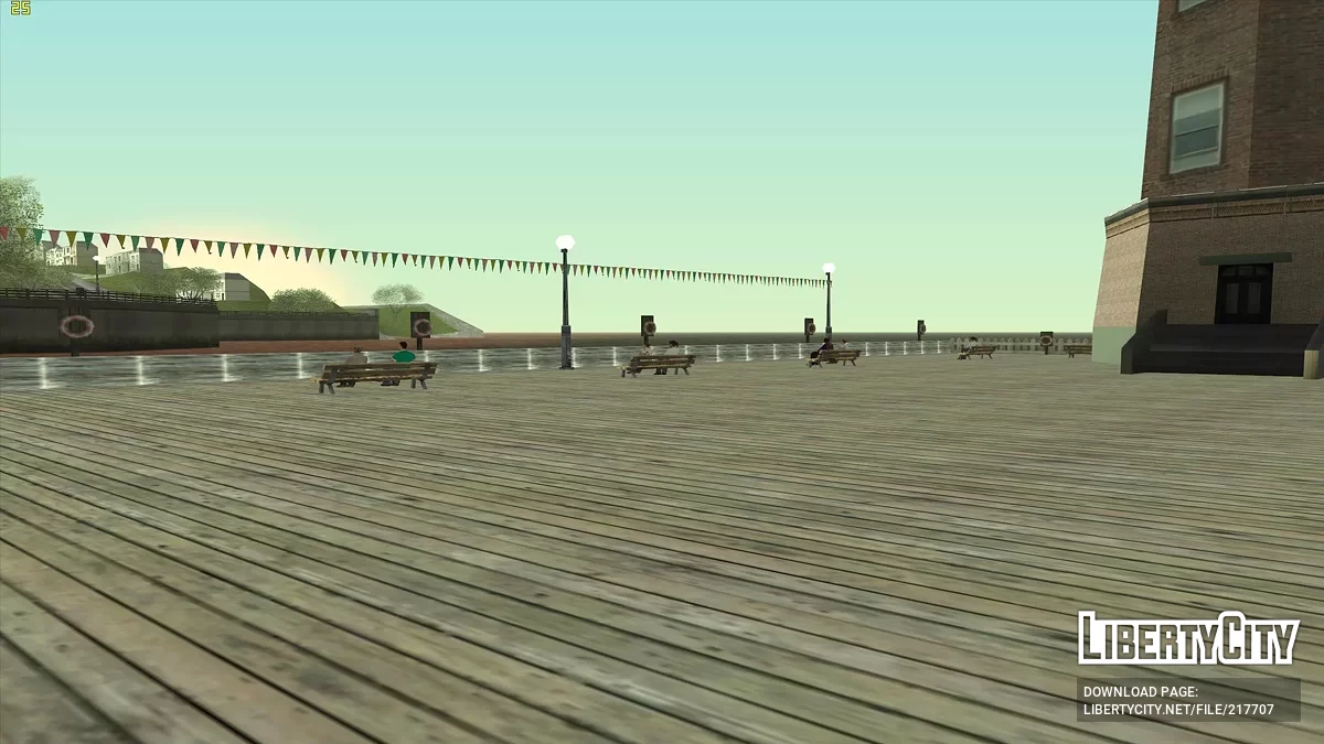 Морской вокзал  в San Fierro / GTA San Andreas