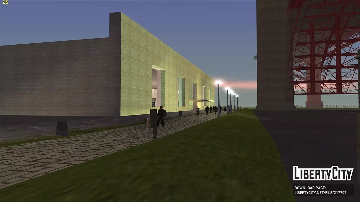Морской вокзал  в San Fierro / GTA San Andreas