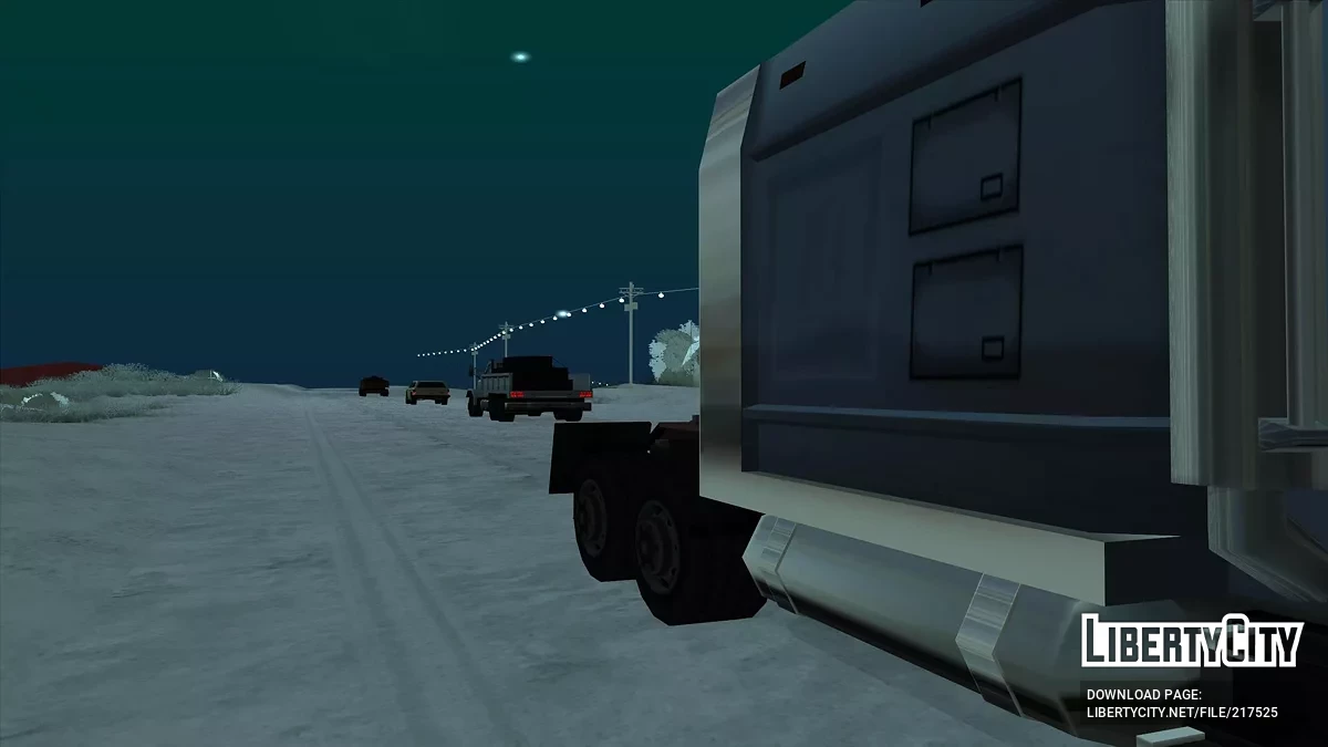 Новогодние гирлянды и светофоры / GTA San Andreas