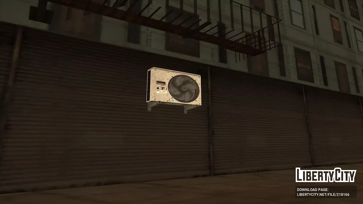 Новые кондиционеры с анимацией / GTA San Andreas