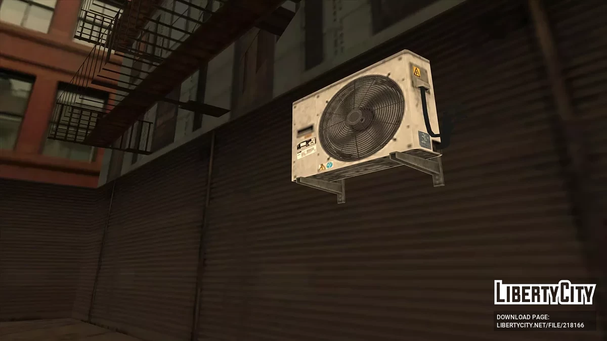 Новые кондиционеры с анимацией / GTA San Andreas