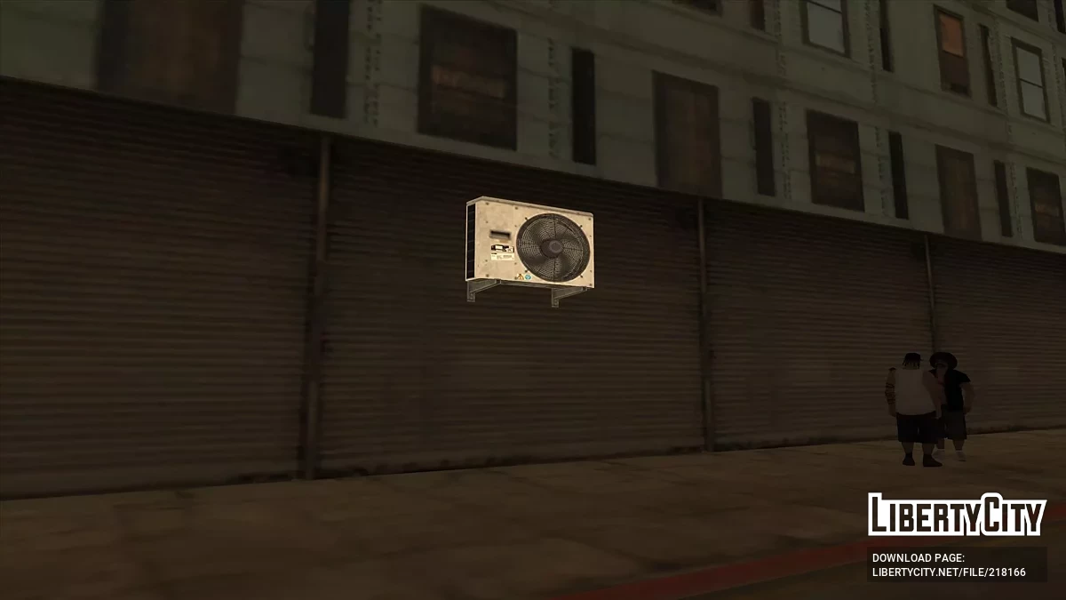 Новые кондиционеры с анимацией / GTA San Andreas