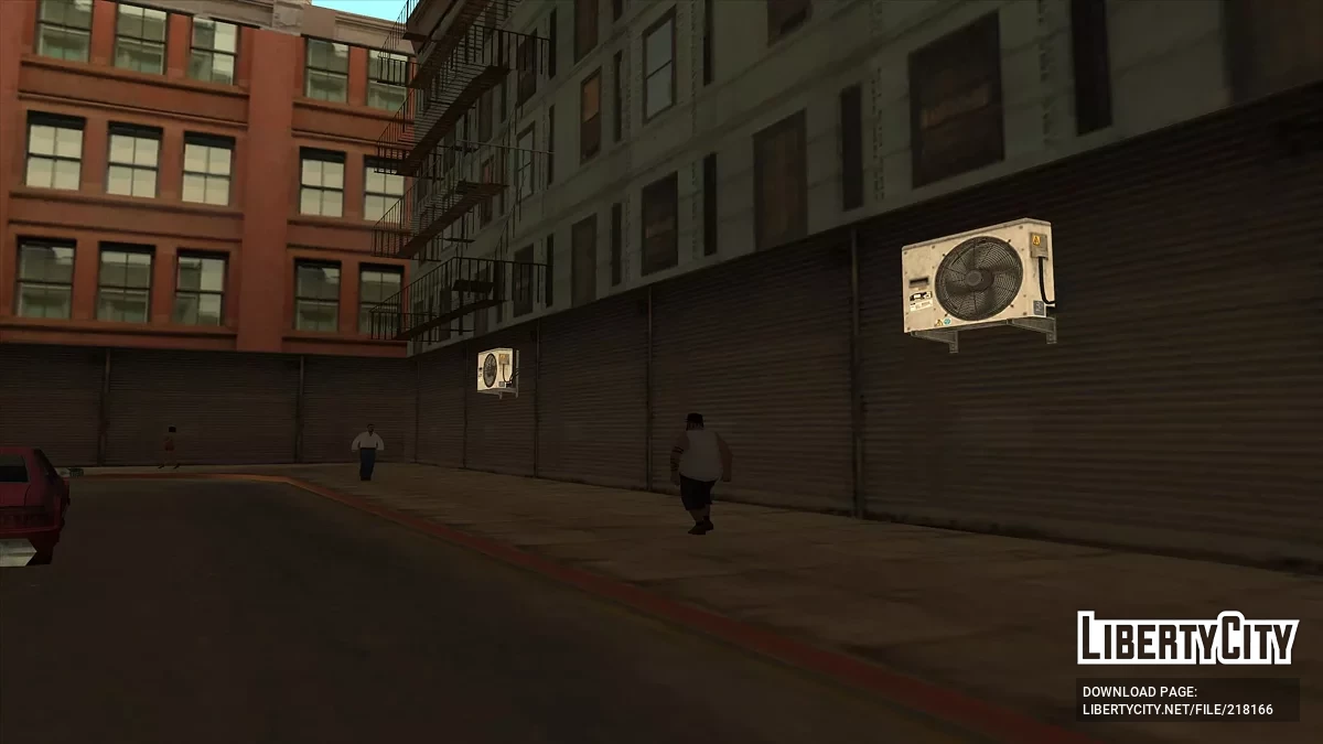 Новые кондиционеры с анимацией / GTA San Andreas