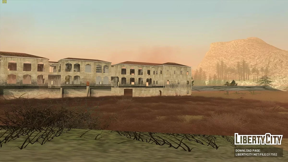 Заброшенная психбольница / GTA San Andreas