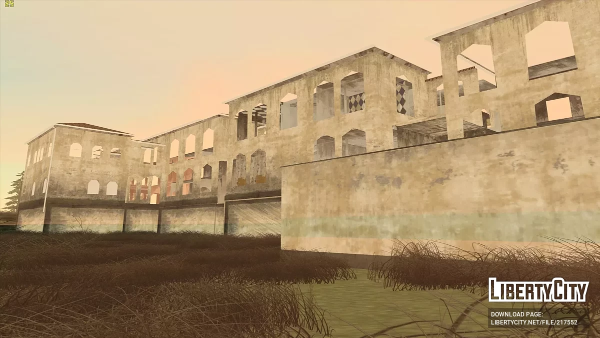 Заброшенная психбольница / GTA San Andreas