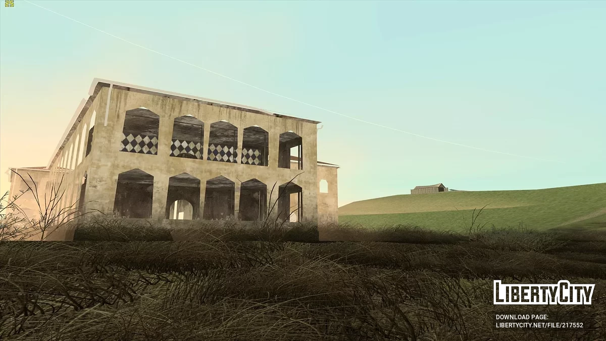 Заброшенная психбольница / GTA San Andreas