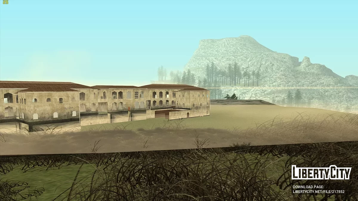 Заброшенная психбольница / GTA San Andreas