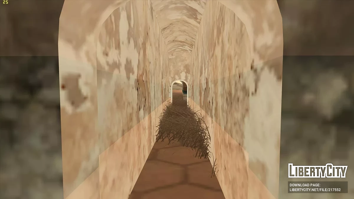 Заброшенная психбольница / GTA San Andreas