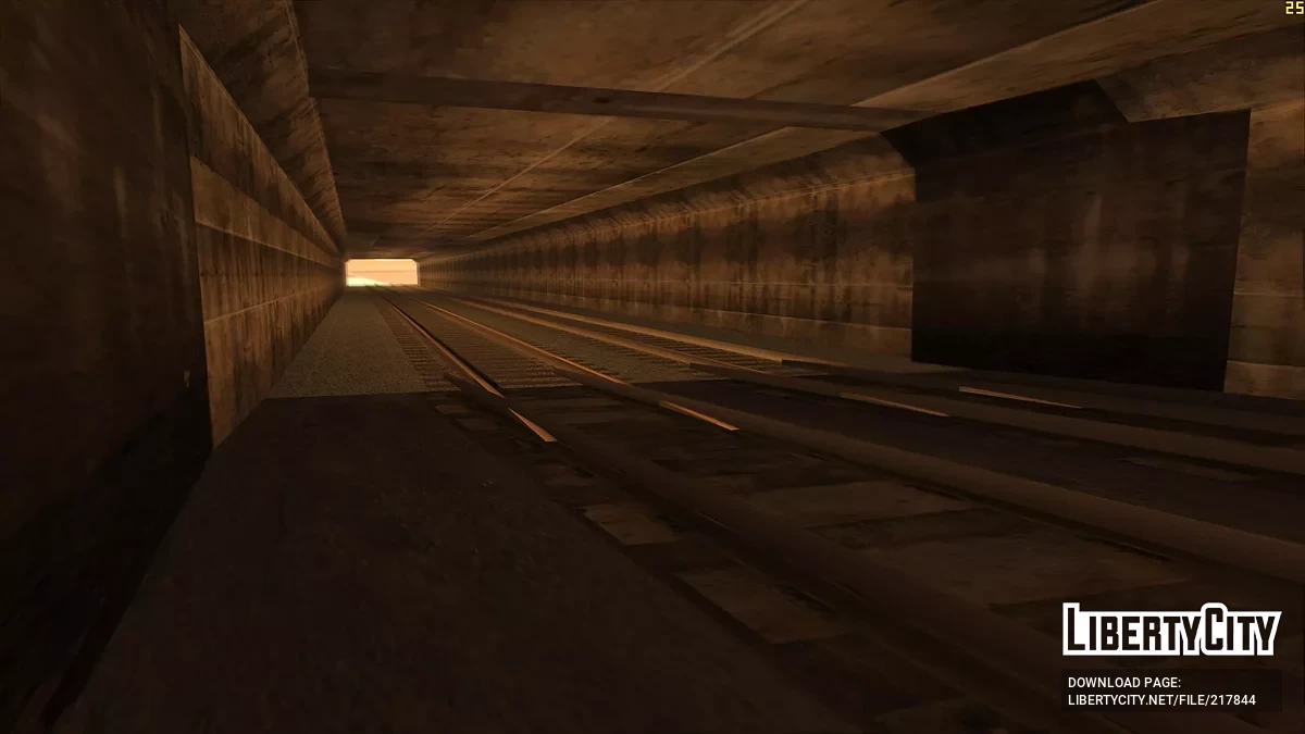 Заброшенный объект под землёй / GTA San Andreas