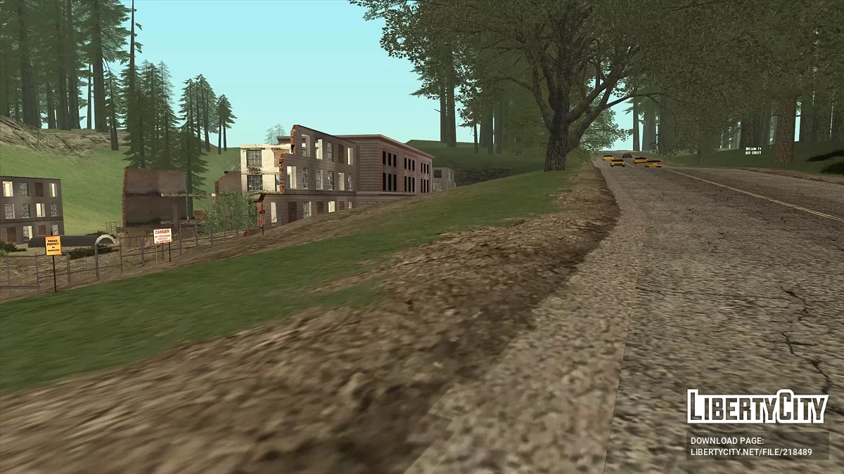 Брошенный поселок в округе Ред / GTA San Andreas
