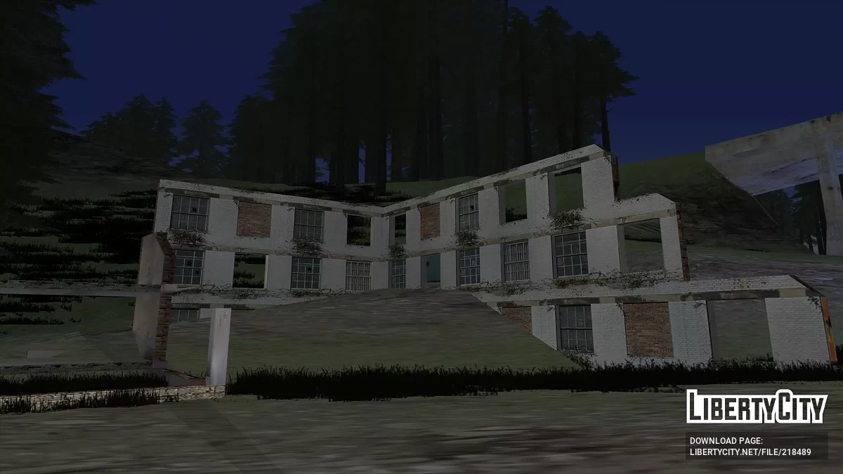Брошенный поселок в округе Ред / GTA San Andreas