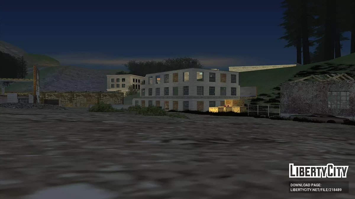 Брошенный поселок в округе Ред / GTA San Andreas