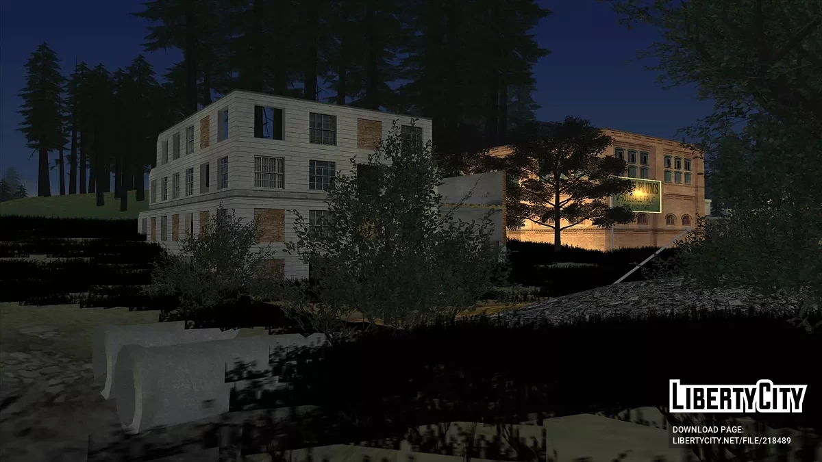 Брошенный поселок в округе Ред / GTA San Andreas