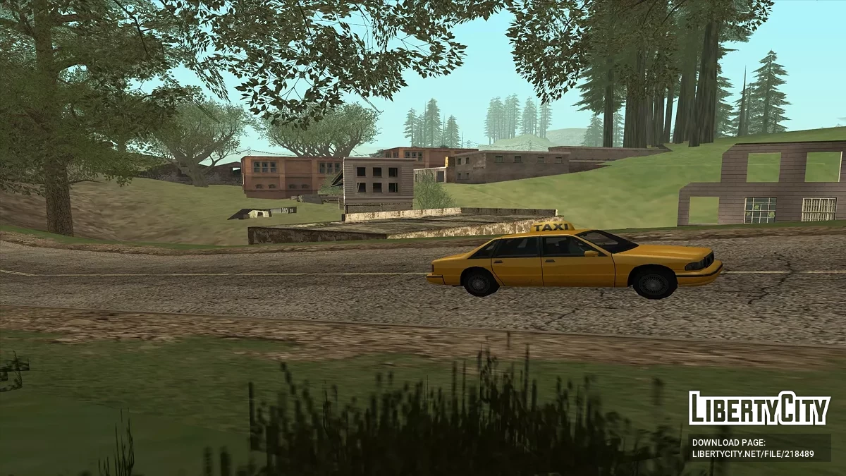 Брошенный поселок в округе Ред / GTA San Andreas