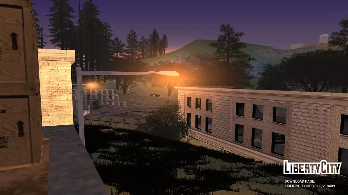 Брошенный поселок в округе Ред / GTA San Andreas
