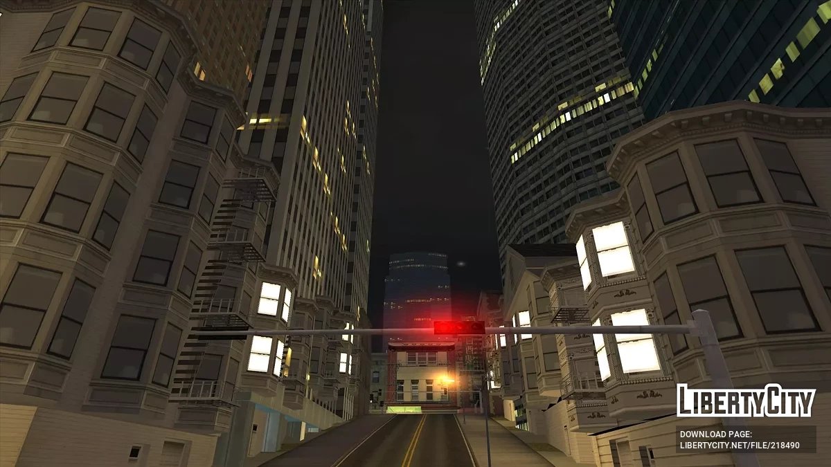 Обновлённый маппинг в Сан-Фиерро / GTA San Andreas