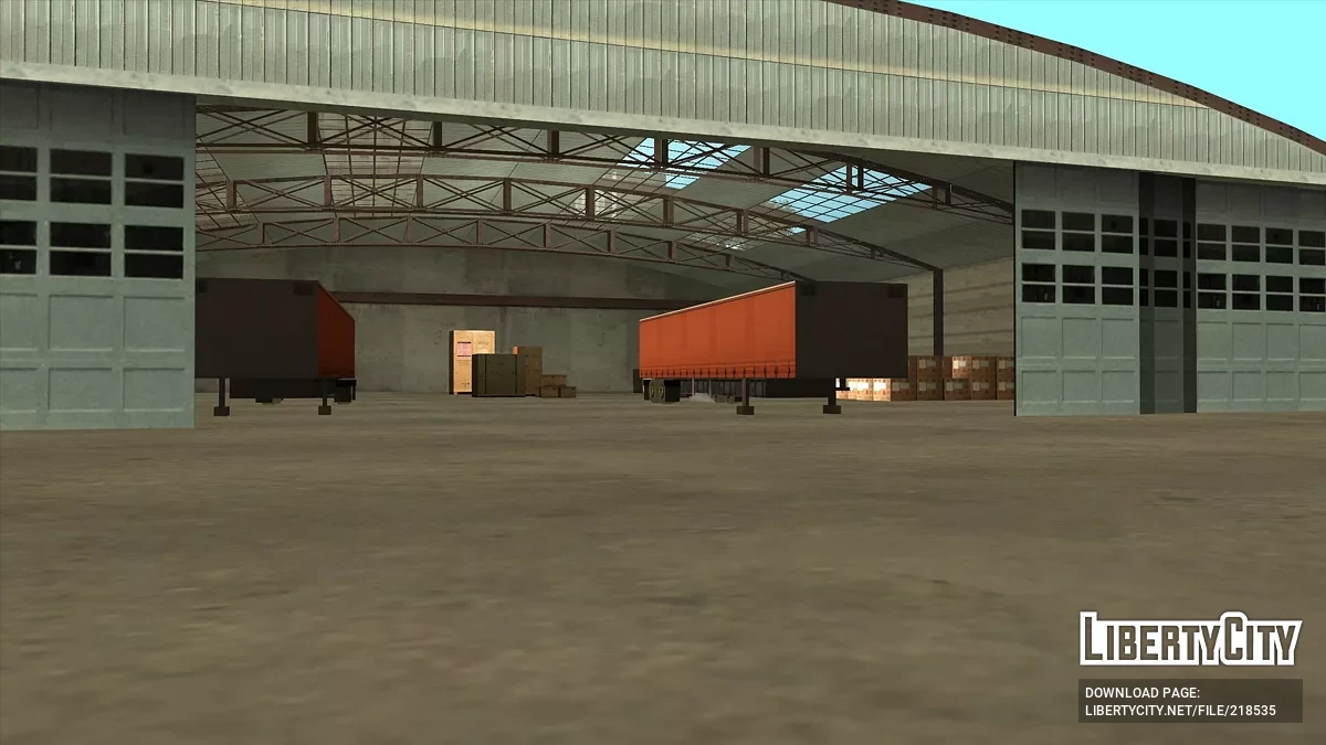 Новый торговый порт в SF / GTA San Andreas